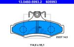 ATE set placute frana, frana disc ATE 13.0460-5993.2 (13.0460-5993.2)