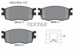 TEXTAR set placute frana, frana disc TEXTAR Q+ 2501901 (2501901)