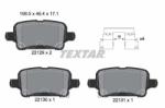 TEXTAR set placute frana, frana disc TEXTAR Q+ 2212901 (2212901)