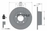 TEXTAR Disc frana TEXTAR PRO 92055703 (92055703)