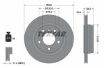 TEXTAR Disc frana TEXTAR PRO 92097303 (92097303)