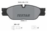 TEXTAR set placute frana, frana disc TEXTAR Q+ 2390801 (2390801)