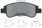 TEXTAR set placute frana, frana disc TEXTAR Q+ 2410101 (2410101)