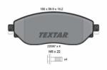 TEXTAR set placute frana, frana disc TEXTAR Q+ 2208701 (2208701)