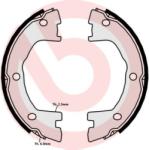 BREMBO Set saboti frana, frana de mana BREMBO ESSENTIAL LINE S A6 508 (S A6 508)