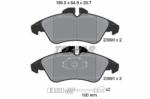 TEXTAR set placute frana, frana disc TEXTAR Q+ 2399002 (2399002)