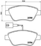 BREMBO set placute frana, frana disc BREMBO PRIME LINE P 23 085 (P 23 085)