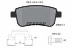 TEXTAR set placute frana, frana disc TEXTAR Q+ 2482001 (2482001)