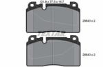 TEXTAR set placute frana, frana disc TEXTAR 2564301 (2564301)