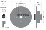 TEXTAR Disc frana TEXTAR PRO 92154403 (92154403)