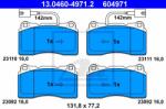 ATE set placute frana, frana disc ATE 13.0460-4971.2 (13.0460-4971.2)