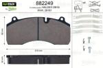 VALEO set placute frana, frana disc VALEO OPTIPACK 882249 (882249)