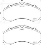 TEXTAR set placute frana, frana disc TEXTAR 2924601 (2924601)