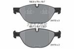 TEXTAR set placute frana, frana disc TEXTAR Q+ 2417201 (2417201)