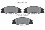 TEXTAR set placute frana, frana disc TEXTAR 2421801 (2421801)