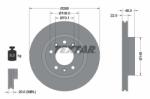TEXTAR Disc frana TEXTAR PRO 92269003 (92269003)