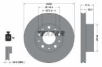 TEXTAR Disc frana TEXTAR PRO 92275003 (92275003)
