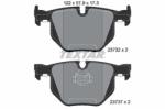 TEXTAR set placute frana, frana disc TEXTAR Q+ 2373201 (2373201)
