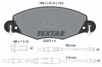 TEXTAR set placute frana, frana disc TEXTAR Q+ 2327301 (2327301)