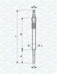 Magneti Marelli Bujie incandescenta MAGNETI MARELLI 062900051304 (062900051304)