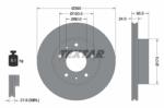 TEXTAR Disc frana TEXTAR 92116703 - automobilus