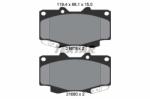 TEXTAR set placute frana, frana disc TEXTAR 2168001 (2168001)