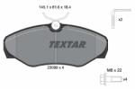 TEXTAR set placute frana, frana disc TEXTAR Q+ 2309902 (2309902)
