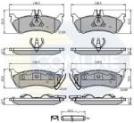 COMLINE set placute frana, frana disc COMLINE CBP31148 - automobilus