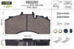 VALEO set placute frana, frana disc VALEO OPTIPACK 882280 (882280)