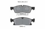 TEXTAR set placute frana, frana disc TEXTAR Q+ 2519202 (2519202)