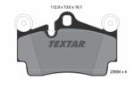 TEXTAR set placute frana, frana disc TEXTAR 2369402 (2369402)