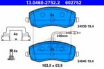 ATE set placute frana, frana disc ATE 13.0460-2752.2 (13.0460-2752.2)