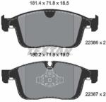 TEXTAR set placute frana, frana disc TEXTAR Q+ 2238601 (2238601)