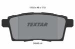 TEXTAR set placute frana, frana disc TEXTAR 2454501 (2454501)