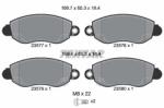 TEXTAR set placute frana, frana disc TEXTAR Q+ 2357701 (2357701)