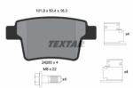 TEXTAR set placute frana, frana disc TEXTAR 2426001 (2426001)