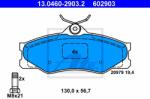 ATE set placute frana, frana disc ATE 13.0460-2903.2 (13.0460-2903.2)