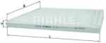 KNECHT Filtru, aer habitaclu KNECHT LA 129 (LA 129)