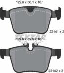TEXTAR set placute frana, frana disc TEXTAR 2214101 (2214101)