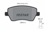 TEXTAR set placute frana, frana disc TEXTAR Q+ 2397301 (2397301)