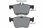 TEXTAR set placute frana, frana disc TEXTAR Q+ 2500901 (2500901)
