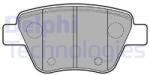 DELPHI set placute frana, frana disc DELPHI LP2178 (LP2178)