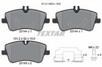 TEXTAR set placute frana, frana disc TEXTAR Q+ 2314401 (2314401)