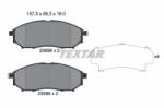 TEXTAR set placute frana, frana disc TEXTAR 2369801 (2369801)