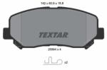 TEXTAR set placute frana, frana disc TEXTAR 2556401 (2556401)
