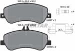 TEXTAR set placute frana, frana disc TEXTAR 2486701 (2486701)