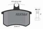 TEXTAR set placute frana, frana disc TEXTAR Q+ 2114401 (2114401)