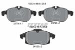 TEXTAR set placute frana, frana disc TEXTAR Q+ 2415501 (2415501)