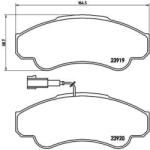 BREMBO set placute frana, frana disc BREMBO PRIME LINE P 23 092 (P 23 092)