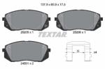TEXTAR set placute frana, frana disc TEXTAR Q+ 2520501 (2520501)